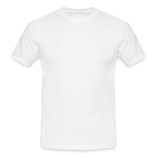 Men's Basic G White T-Shirt - white