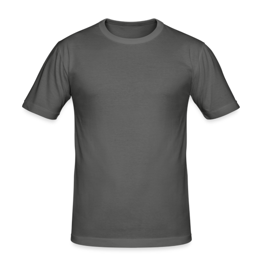 Men's Slim Fit T-Shirt (Dark Grey) - graphite grey